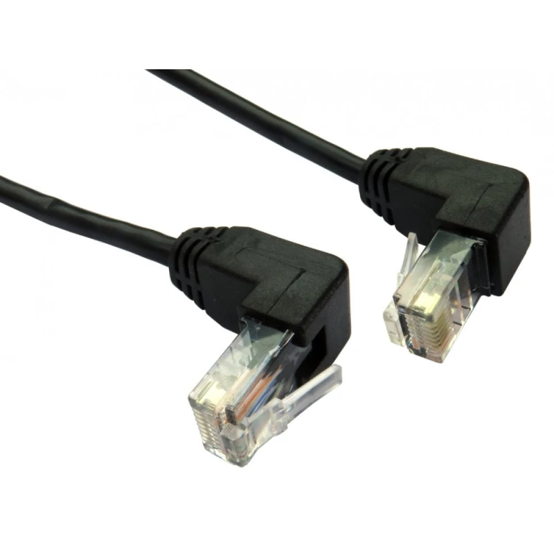 Image of Cables Direct CDL 3m Cat5e UTP R/A Up - R/A Down