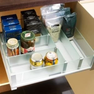 Image of Cooke Lewis Glass Drawer Divider Pack