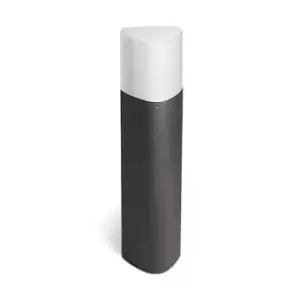 image of Mandela 1 Light Outdoor Bollard Light Urban Grey IP44