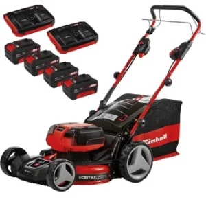 image of Einhell GE-CM 36/47 S HW Li Kit 36V 47cm Cordless Self Propelled Lawnmower