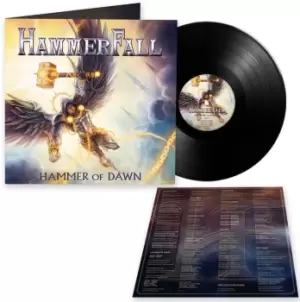 image of Hammerfall Hammer of dawn LP black