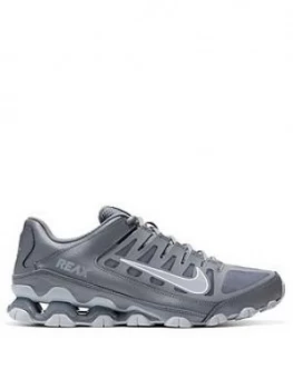 image of Nike Reax 8 Trail - Grey/Black, Grey, Size 7, Men