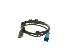 Image of Bosch ABS Sensor with cable 0 986 594 596 ESP Sensor,Sensor, wheel speed PEUGEOT,CITROEN,407 SW (6E_),508 SW I (8E_),407 (6D_),508 I (8D_) Limousine