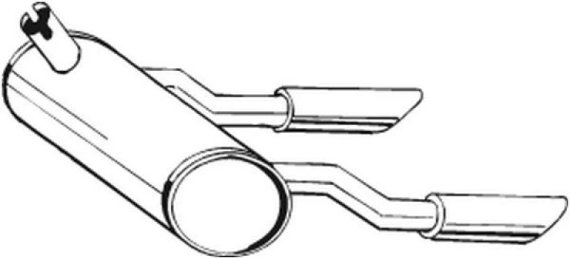 Image of Rear silencer BOSAL 185-582