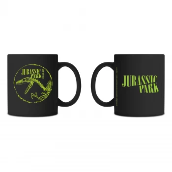 image of Jurassic Park Punk Mug - Black