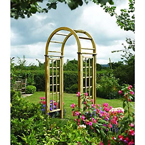 Image of Rowlinson Round Top Arch Softwood