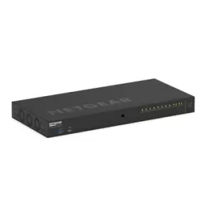 image of Netgear M4250-10G2XF-PoE+ Managed L2/L3 Gigabit Ethernet (10/100/1000) Black 1U Power over Ethernet (PoE)