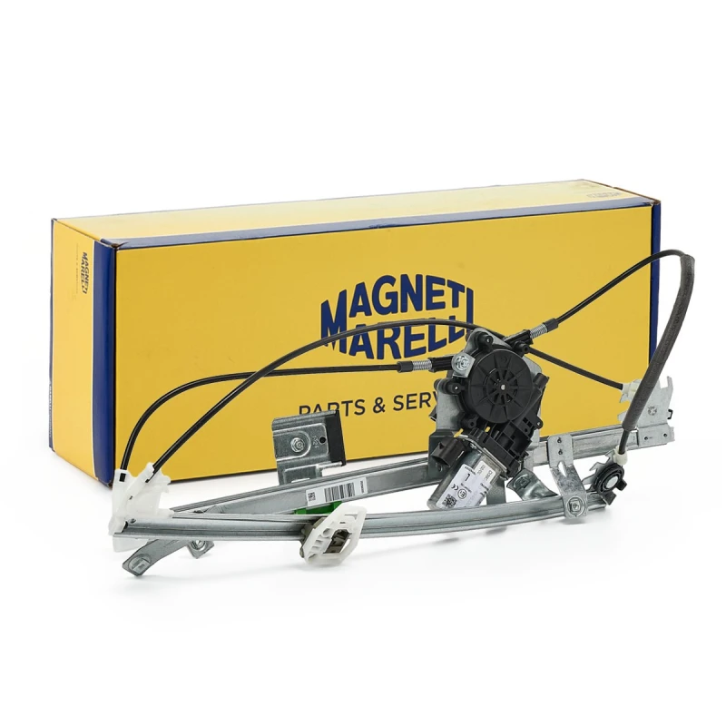 Image of MAGNETI MARELLI 350103121000 Window regulator Left Front, Operating Mode: Electric, with electric motor Window Winder (1561)