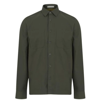 Image of Ted Baker Lessons Twill Shirt - Green