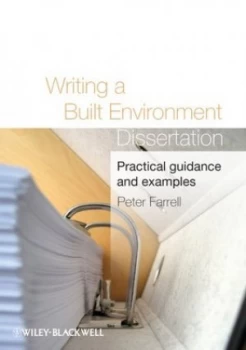 Image of Writing a Built Environment Dissertation by Peter Farrell Paperback