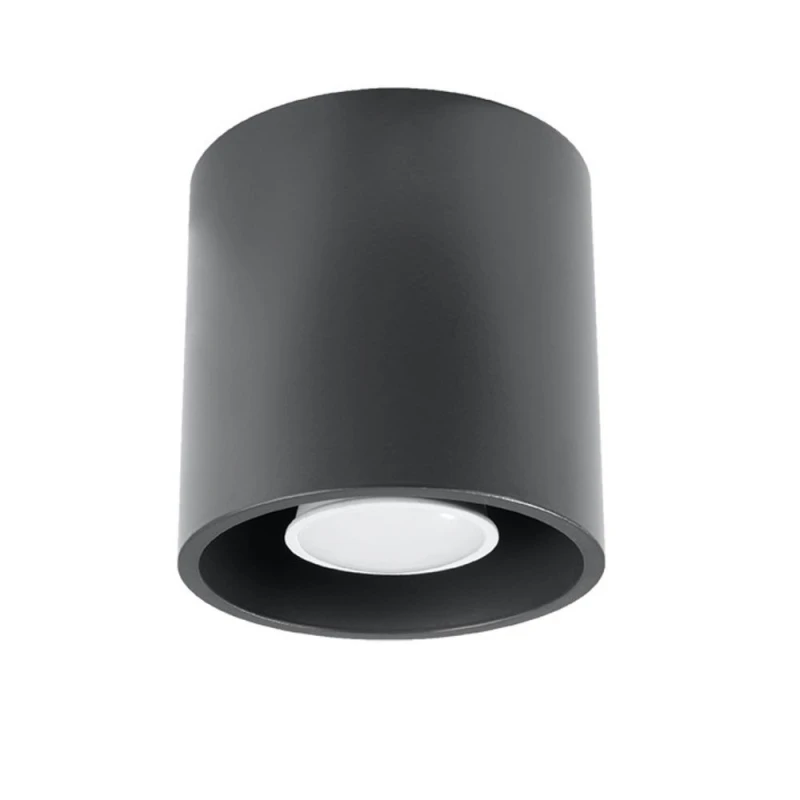 Image of Sollux Lighting Ceiling lamp aluminum Orbis modern Design G9