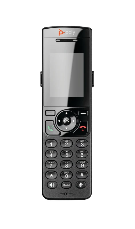 Image of Poly Poly VVX D230 DECT 1880-1900 MHz Base Station and DECT Phone Handset Kit with Power Supply 8K163AA