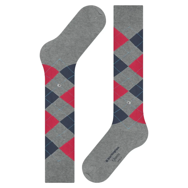 Image of Burlington Womens socks Burlington Queen Gris Female 36/41