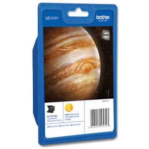 Image of Brother LC1240 Yellow Ink Cartridge