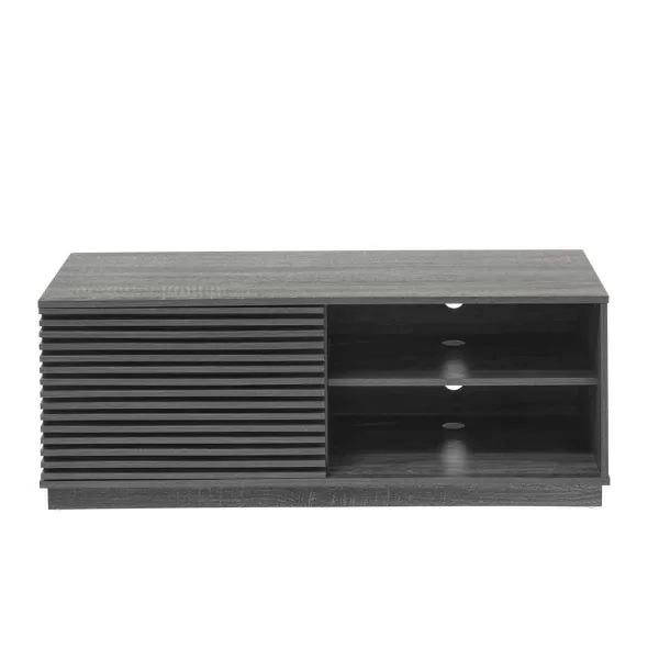 Image of Lloyd Pascal Vera 1 Door TV Unit - Oak - Fits Up To 50" Tv