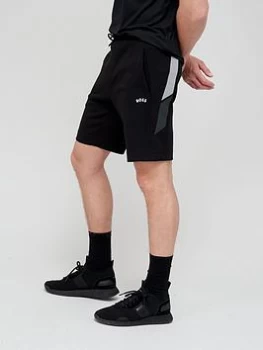 Image of BOSS Headlo 2 Jersey Shorts - Black, Size L, Men