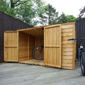 Mercia Overlap Pent Bike Store - 4 x 6ft