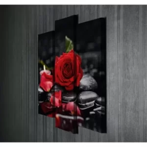 Image of UC003 Multicolor Decorative Canvas Painting (3 Pieces)