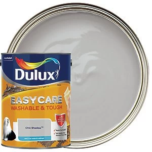 Image of Dulux Easycare Washable & Tough Chic Shadow Matt Emulsion Paint 5L
