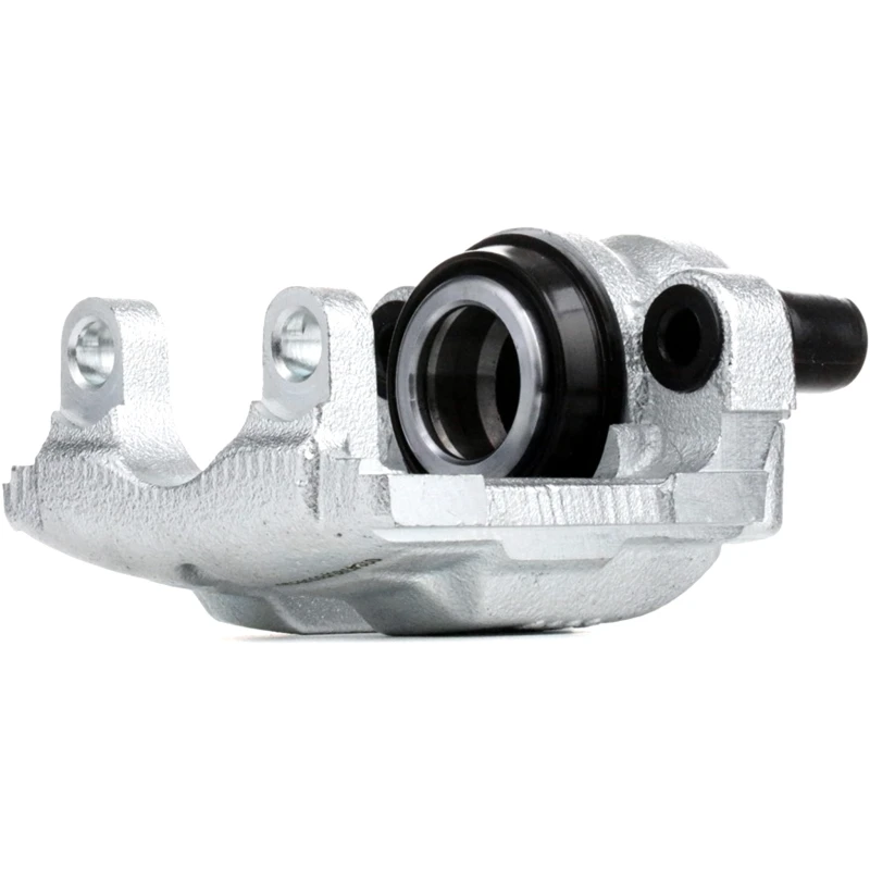 Image of STARK SKBC-0460361 Brake caliper Rear Axle, without holder, with holding frame Grey Cast Iron Brake Caliper (78)