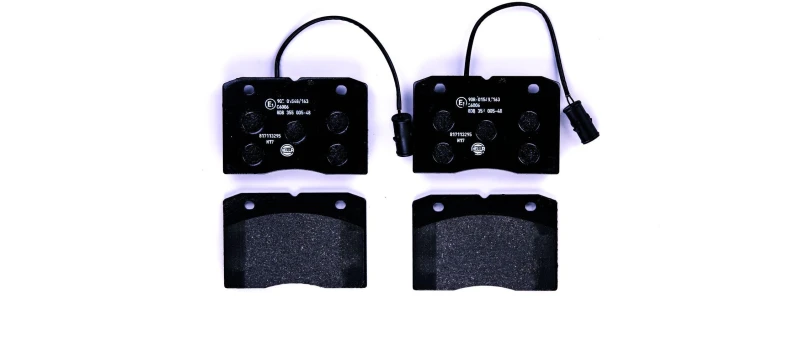 Image of HELLA Brake pad set HELLA 8DB 355 005-481