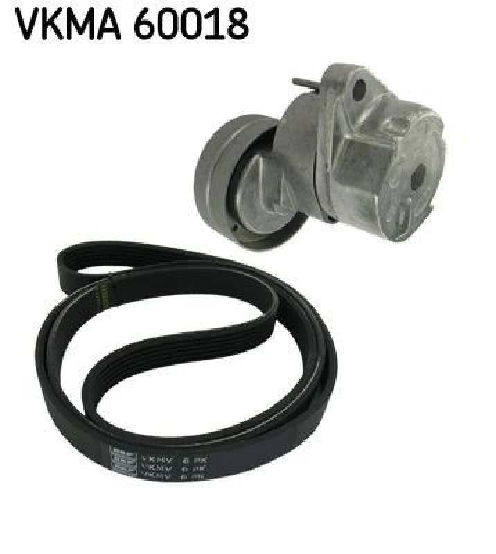 Image of SKF V-Ribbed Belt Set SKF VKMA 60018