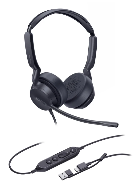 Image of Yealink UH42 Dual UC USB-C/A Headset