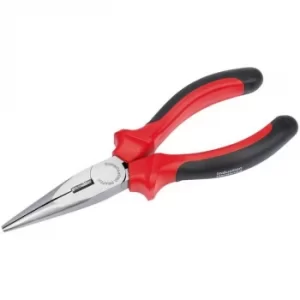 Image of Draper 165mm Heavy Duty Long Nose Pliers with Soft Grip Handles