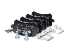Image of ATE Brake pad set VW,AUDI,SKODA 13.0470-2749.2 1K0698451G,3AA698451,3C0698451D 3C0698451E,3C0698451F,5N0698451,8E0698451J,1K0698451D,1K0698451F