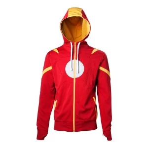 Image of Marvel Comics - Iron Man Mens Large Hoodie - Red/Orange