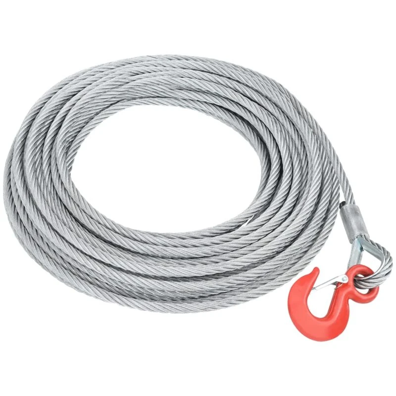 Image of VIDAXL Wire Rope Cable 1600 kg 20 m Vidaxl 8720286044797