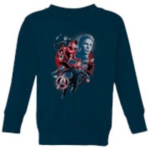 Image of Avengers: Endgame Shield Team Kids Sweatshirt - Grey - 11-12 Years