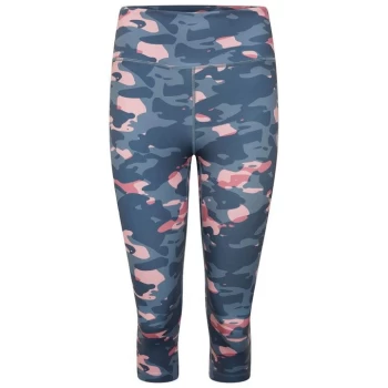 image of Dare 2b Influential three quarterPerformance Leggings - PwderPnkCamo