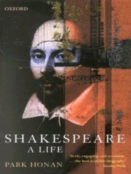 Image of Shakespeare by Park Honan Paperback