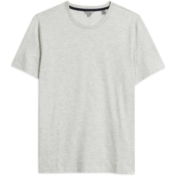 Image of Ted Baker Regular Fit T-Shirt - GREY-MARL