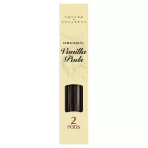 Image of Taylor & Colledge Vanilla Pods (2 pods per tube) each