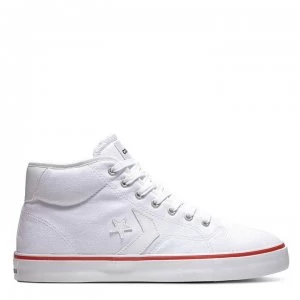 image of Converse Top Replay Trainers - White/White