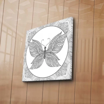 Image of BOYA-33 - No Pen Multicolor Paintable Decorative Canvas Painting