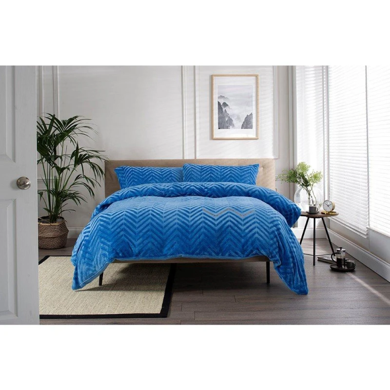 Image of The Lyndon Company Duvet Cover Sets Petrol unisex Single