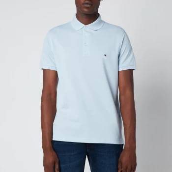 Image of Tommy Hilfiger Mens 1985 Slim Polo Shirt - Breezy Blue - L