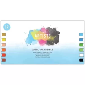 Image of EDU013 Jumbo Oil Pastels Assorted (Pk-24)