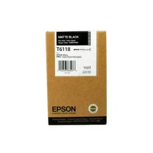 Image of Epson T6118 Matte Black Ink Cartridge