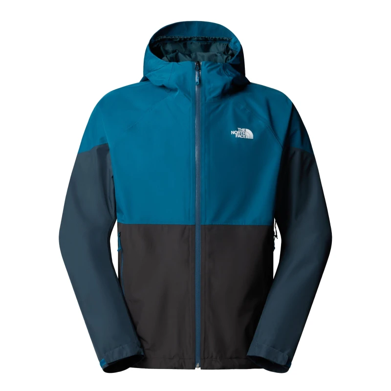 Image of The North Face Mens Lightning Waterproof Jacket Min Ink/Grey male Small