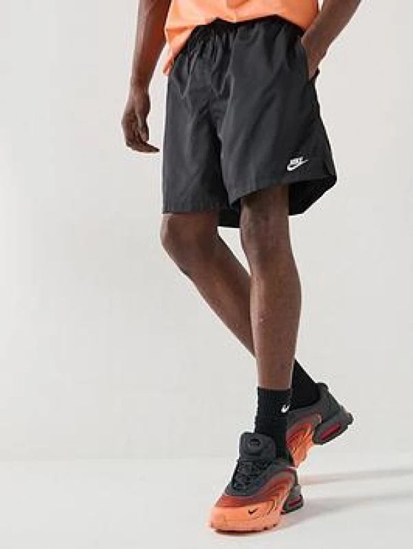 Image of Nike Sportswear Essentials Mens Woven Flow Shorts - Black Male S