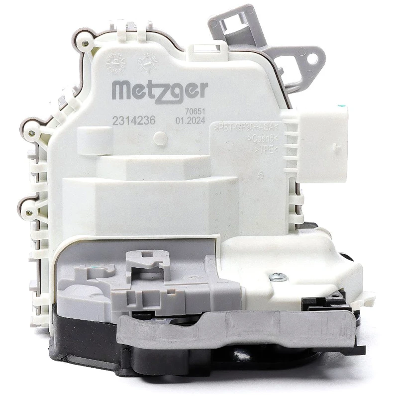 Image of METZGER 2314236 Door Lock GREENPARTS with manually actuated child locks, Right Rear Door Lock (1361)