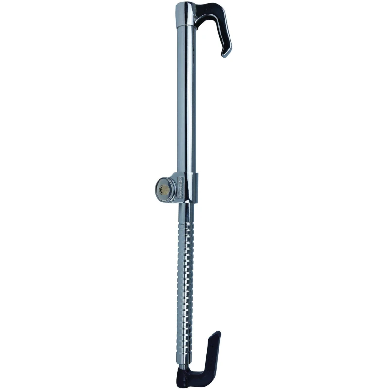 Image of Streetwize Heavy Duty Pedal to Steering Wheel Lock Car Tools One Size Black 80868803000