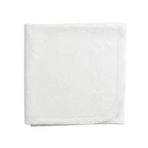 image of V&A Samara Woven Throw, White