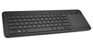 Image of Microsoft N9Z-00022 keyboard Mouse included RF Wireless QWERTY...