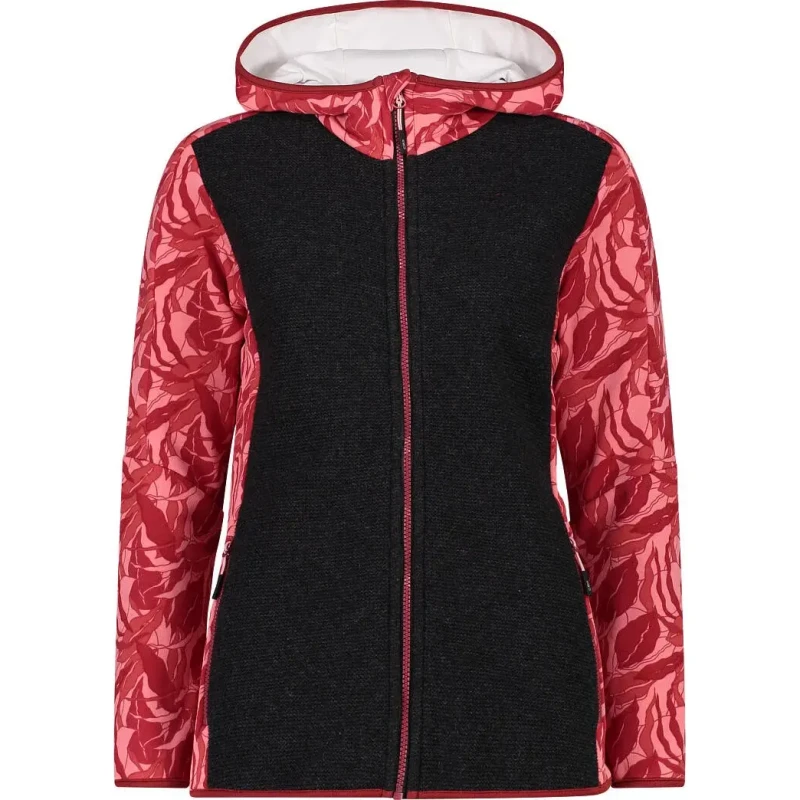 Image of Womens hooded jacket CMP Rose Female S
