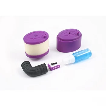 image of Fastrax Waterproof Air Filter 1/8Th W/Air Filter Oil - Purple